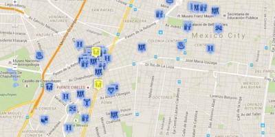 Gay map Mexico City